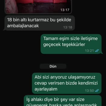 Sözünde Durmayan Ve İlgisiz Nakliyat Firması Mağduriyeti