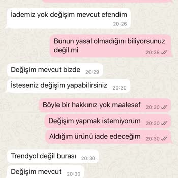 İade Hakkım Keyfi Şekilde Reddedildi, Müşteri Mağdur Ediliyor