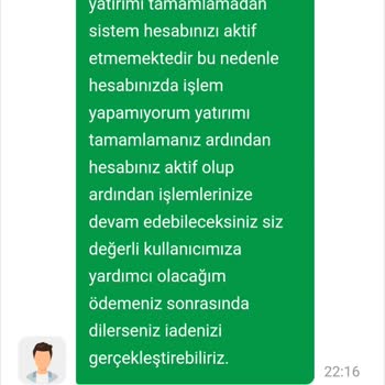 Yatırdığım Para Hesabıma Geçmedi Ve Geri Dönüş Alamadım