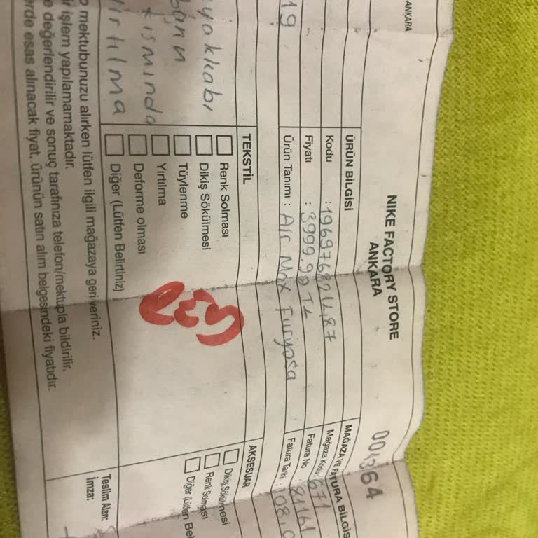 Air Max Furyosa Ayakkabıda Taban Yırtılması Ve Tasarım Sorunu