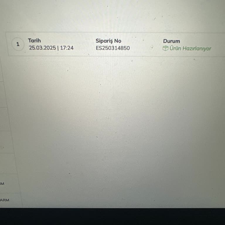 Şelale Kimya Tam Bir Ay Önce Verdiğim Sipariş Hala "Hazırlanıyor"