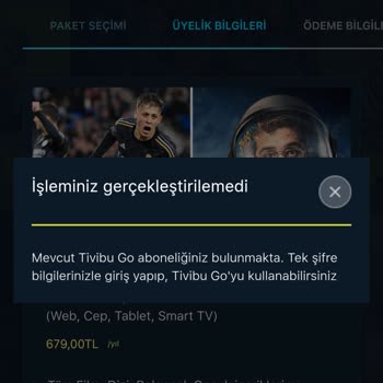 Tivibu Go'da Satın Alınan Paket Görünmüyor, İzleme Yapılamıyor