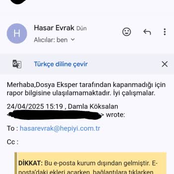 Kasko Teklifinde Değer Kaybı Ve Eksper Raporu Gecikmesi Nedeniyle Mağduriyet
