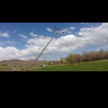 Patnos Bozoğlak Köyü'nde Tehlikeli Elektrik Hattı Sorunu