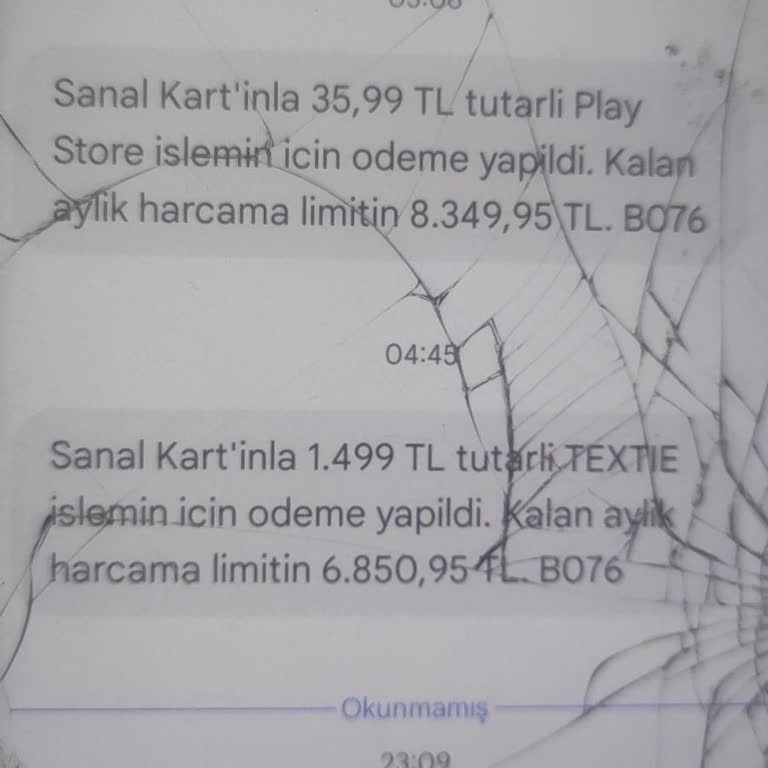 Haberim Olmadan Kartımdan 1.499 TL Çekildi, İadesini İstiyorum