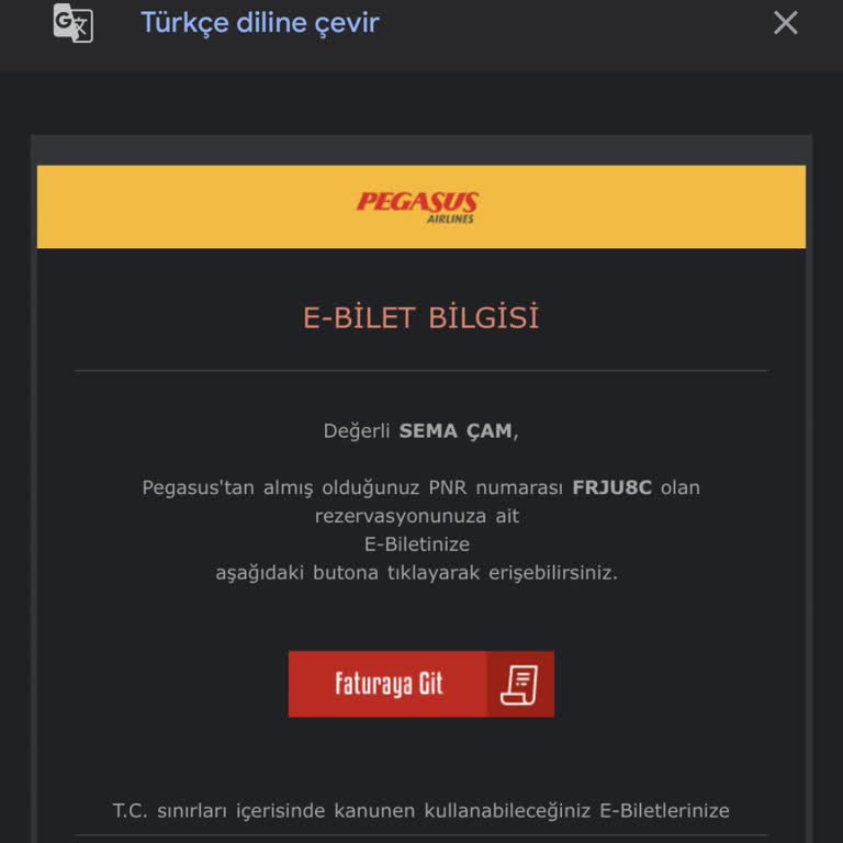 Bilet İadesi Yapılmadı, Mağdur Edildim