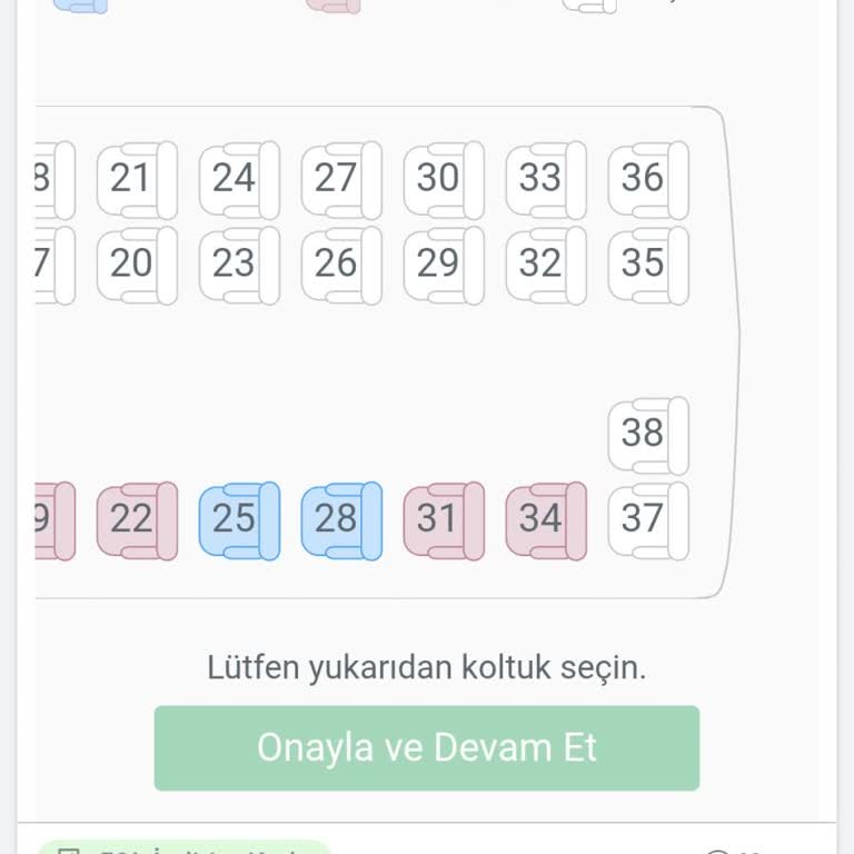 Koltuk Numarası Sorunu Ve İlgisiz Muavinle Kötü Deneyim