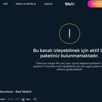 Satın Alınan Pakete Rağmen Maç Yayınına Erişememe Sorunu