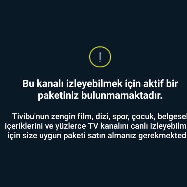 Tivibu Go'da Paket Açılmıyor, Müşteri Hizmetlerine Ulaşılamıyor