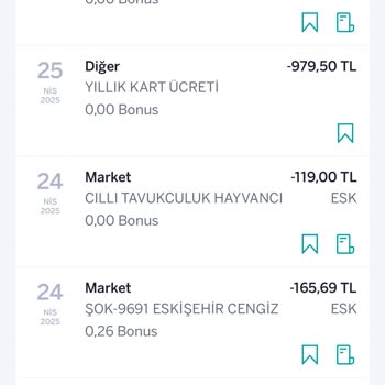 Garanti Bonus Kartımdan İzinsiz Yıllık Üyelik Ücreti Kesildi, İadesini Talep Ediyorum