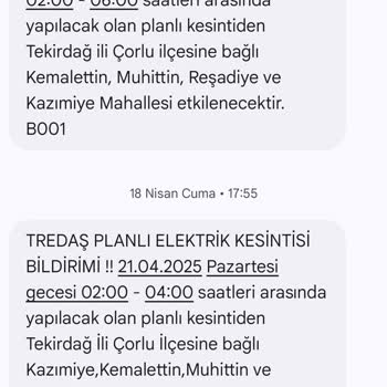 Hafta Sonu Gece Yapılan Planlı Elektrik Kesintileri Yaşam Kalitemizi Bozuyor