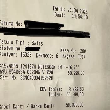Satın Aldıktan Bir Hafta Sonra Laptopta Büyük Fiyat Düşüşü Ve İade Reddi Mağduriyeti