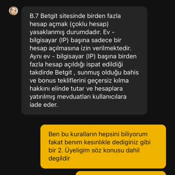 Kazanan Bahis Sonrası Hesabım Haksız Yere Kapatıldı Ve Kazancım İade Edilmedi
