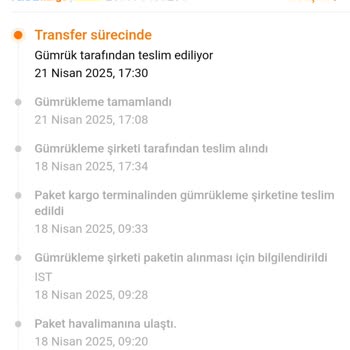 Siparişim Gümrükte Takıldı, Teslimat Gecikti