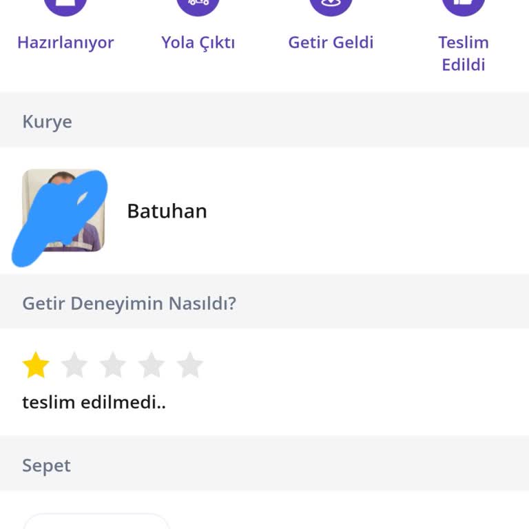 Teslim Edilmeyen Sipariş, Çözülmeyen Sorun: Getir Hayal Kırıklığı