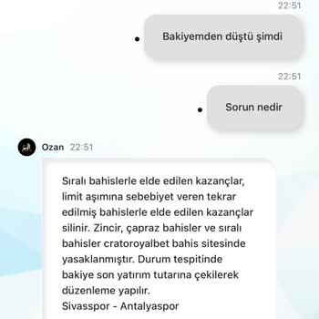 Kazançlarım Ödenmedi Ve Bakiyem Silindi
