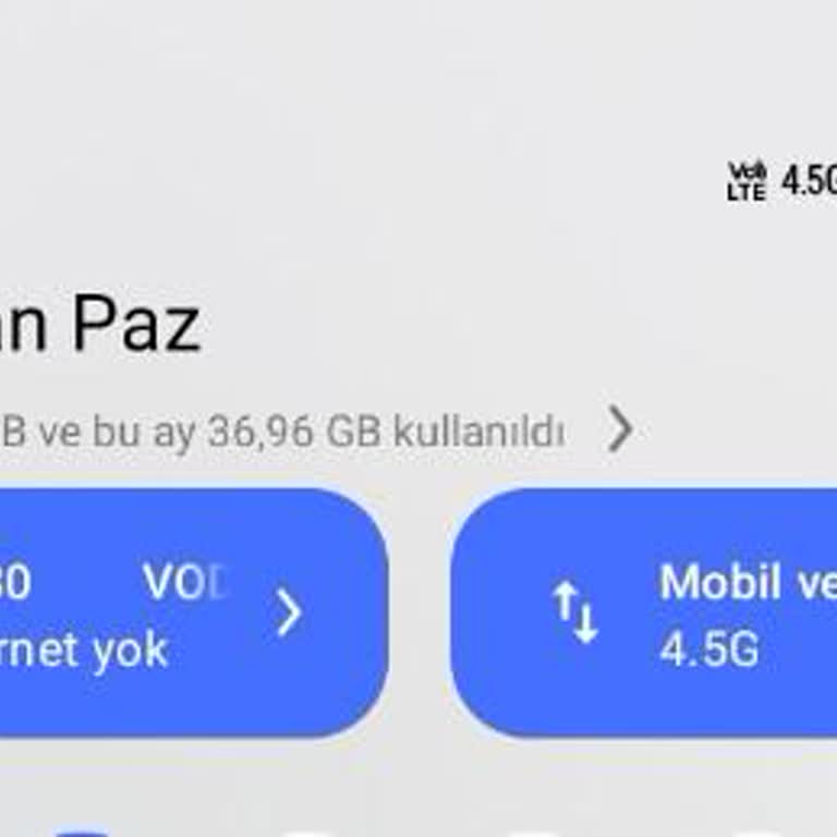Vodafone Net Bağlantı Sorunu Ve Ücret İadesi Talebi