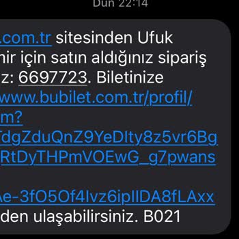 Konsere Gidemiyorum, Bilet İadesi Talep Ediyorum