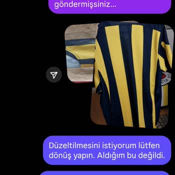 Sipariş Edilen Forma Eksik Ve Yıpranmış Geldi, İade İmkânsız