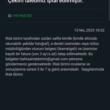 Bahis Sitesinde VIP Temsilci Sonrası Hesap Kapatma Ve Bakiye Silinmesi Mağduriyeti