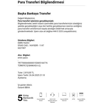 Başkasının Banka Ekstreleri Sürekli Bana Geliyor KVKK İhlali Yaşanıyor