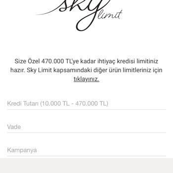 SkyLimit Var Ama Kullanamıyorum: Hasta Halimle Mağdur Edildim