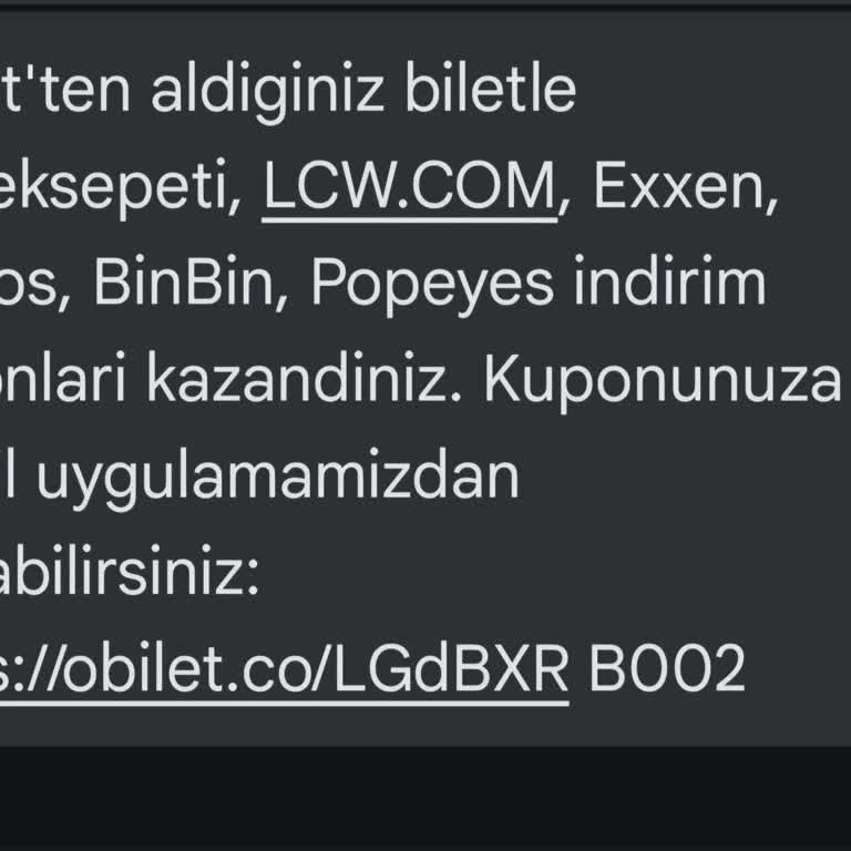 Kampanya Kupon Kodları Tarafıma Ulaştırılmadı