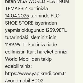 FLO İade İşleminde Kargo Ücreti Kesintisi Şikayeti