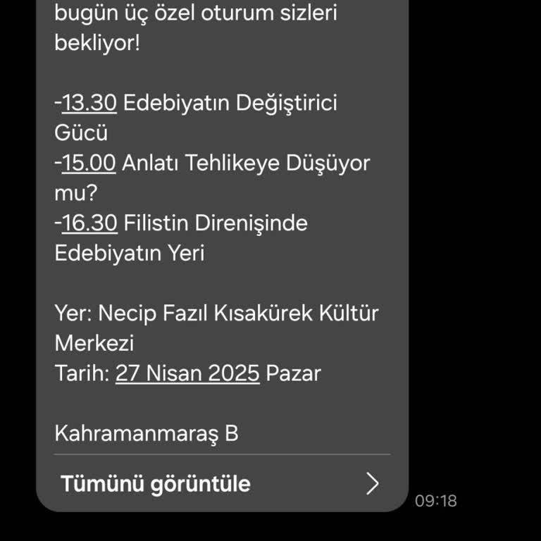 Kahramanmaraş Belediyesi'nden Gelen Sürekli SMS'ler Durmuyor