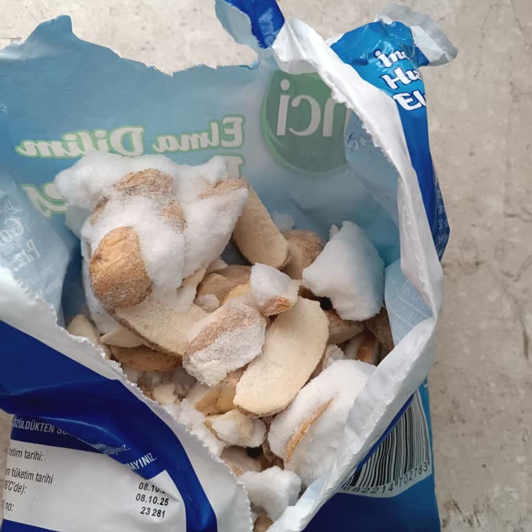 Dondurulmuş Patatesin Bozuk Çıkması Ve Kötü Tadı