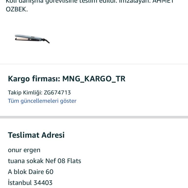 Açılmış Kargolar Nedeniyle Güvenlik Ve Gizlilik Endişesi