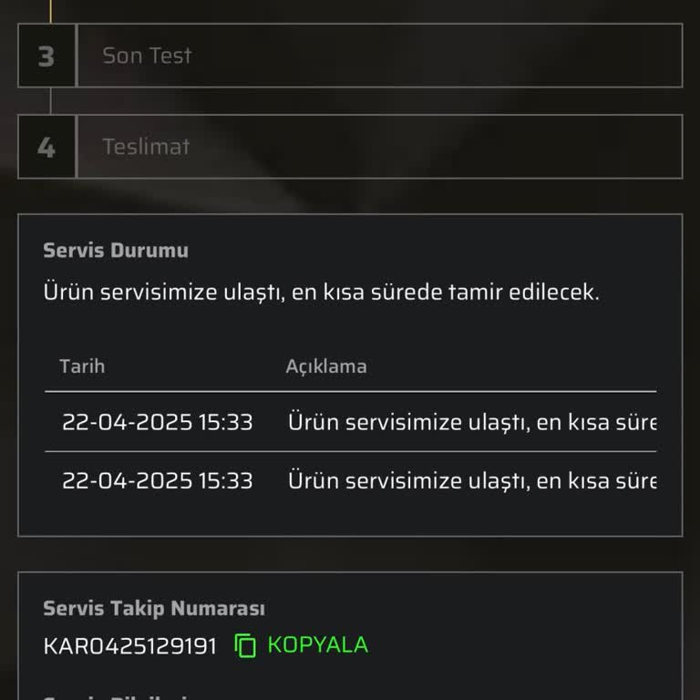 Monster Bilgisayarımın Bakımında Gecikme Ve İlgisizlik