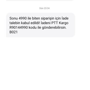 Gardrops İade Talebim Haksız Yere Reddedildi