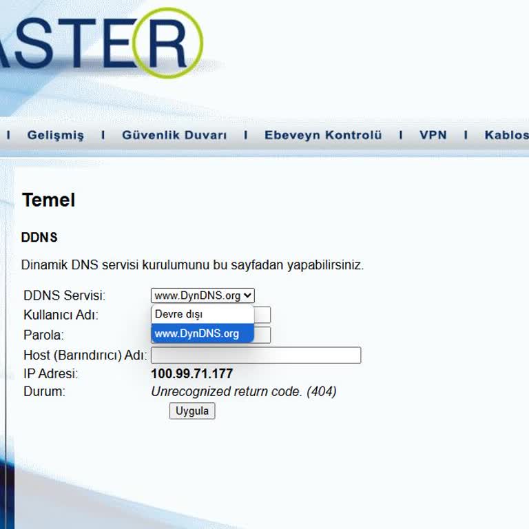 Statik IP Talebim Ve Müşteri Hizmetleri Sorunu