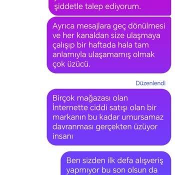 Kurumsal Markadan Cevapsızlık Ve Mağduriyet
