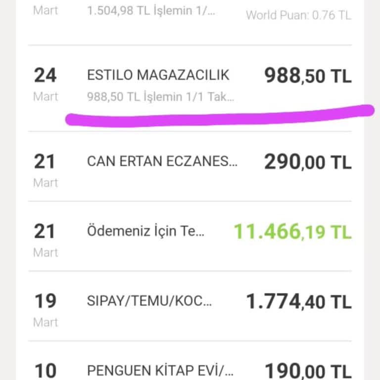 Kredi Kartımdan Yapılmayan Alışveriş İçin Haksız Para Kesintisi