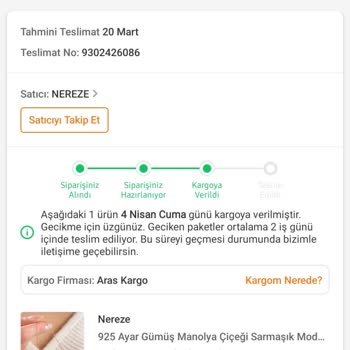 Kayıp Kargo Ve İade Sürecinde Trendyol Ve Aras Kargo Arasında Mağduriyet