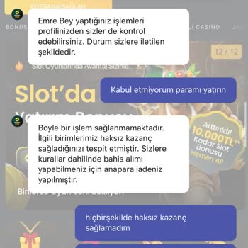 Kazancım Haksız Yere Ödenmiyor, Paramı Geri İstiyorum!