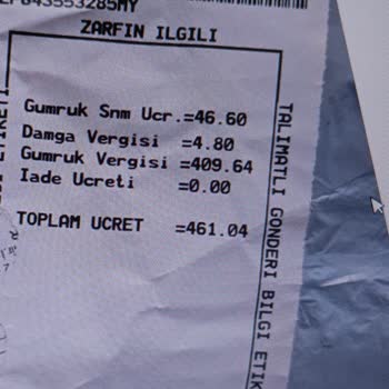 Amazon Siparişimde Beklenmedik Gümrük Vergisi Mağduriyeti