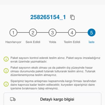 İptal Edilen Siparişin Ücreti İade Edilmedi, Müşteri Hizmetleri Yetersiz