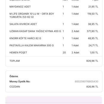 Migros Kıymada Yabancı Parçalar Güvenimi Sarstı