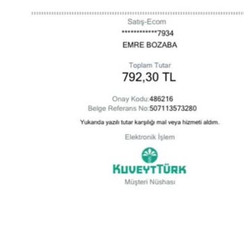 Sipariş Teslim Edilmedi, Para İadesi Yapılmadı