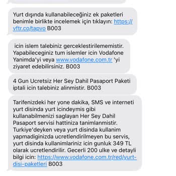 Yurtdışında Paket Ücreti Alınıyor, İnternet Kullanılamıyor