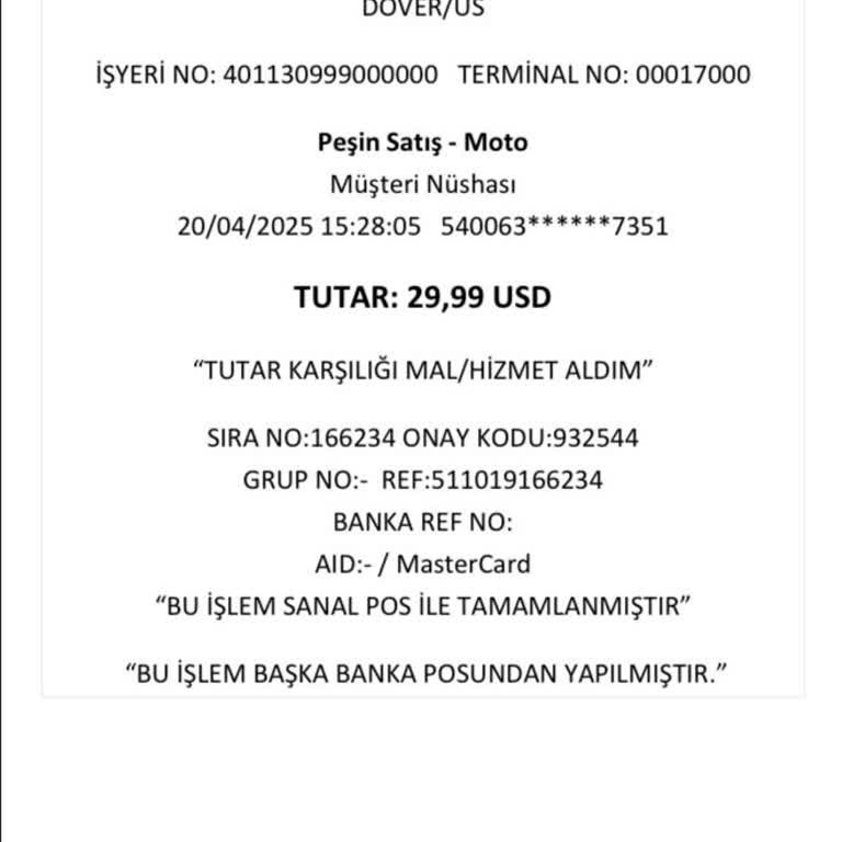 Onayım Olmadan Yapılan Üyelik Ücreti Çekimi