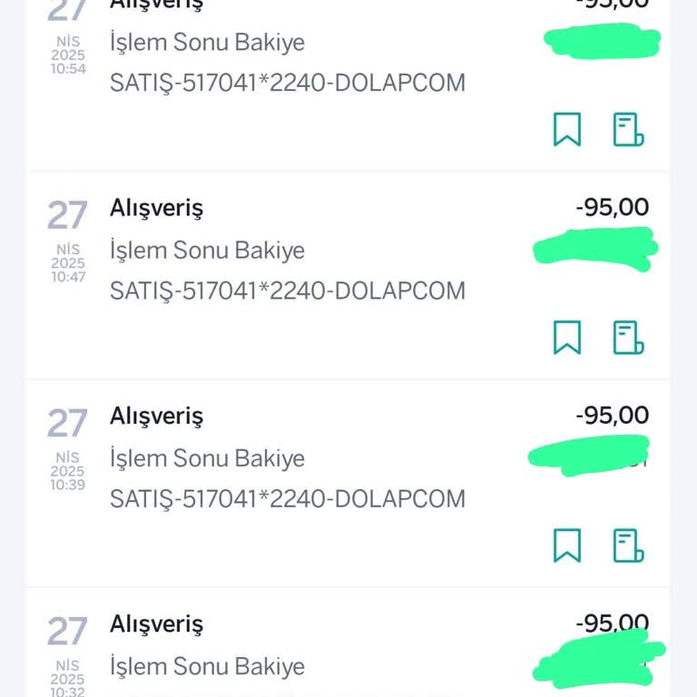 Dolap Uygulaması Hesabımdan İzinsiz Para Çekiyor