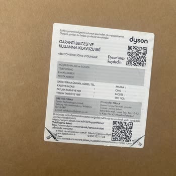 Yeni Alınan Dyson Airwrap İlk Kullanımda Filtre Arızası Veriyor