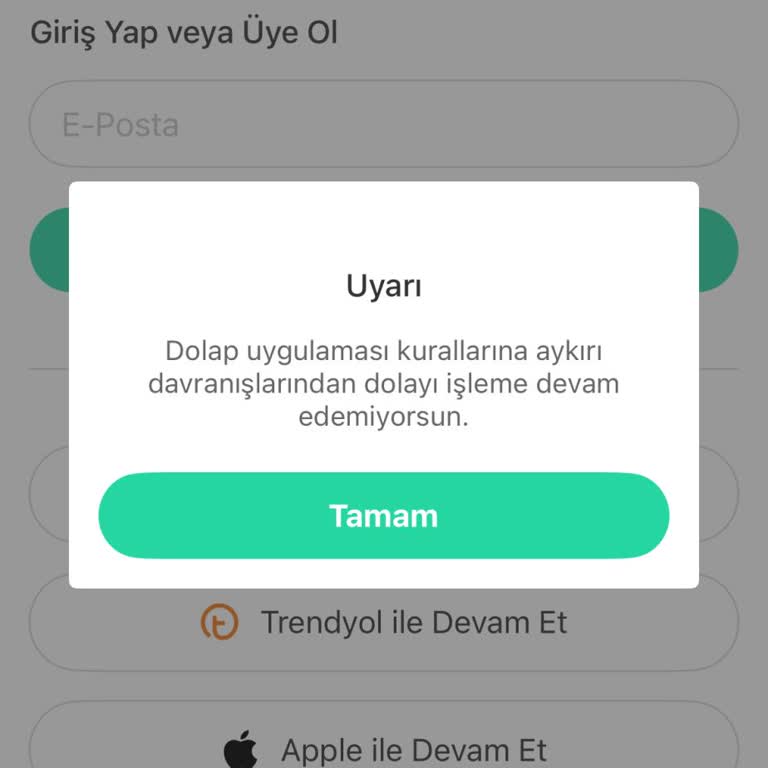 Dolap Haksız Hesap Kapatılması Nedeniyle Mağduriyet Yaşıyorum