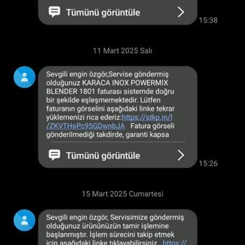 Karaca Blender Garanti Ve İade Sürecinde Mağduriyet Yaşıyorum