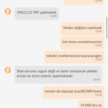 Roborock S7+ İade Ve Değişim Sürecinde Mağduriyet Yaşadım