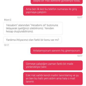Başkasının Bilgileri Yüzünden Üyelik Sorunu Ve İlgisiz Destek